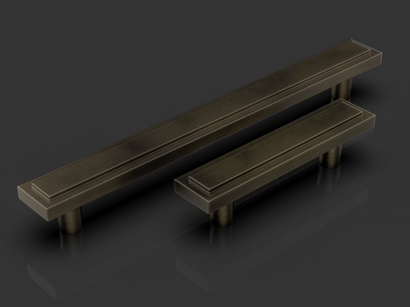 Мебельная ручка Oliver Knights Anthony CH III античная бронза