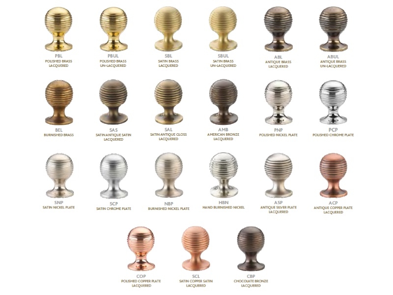 Мебельная ручка-кнопка Armac Martin Jefferson 32 мм латунь