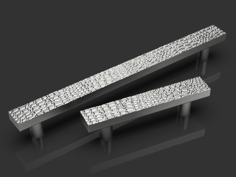 Мебельная ручка Oliver Knights Folcard CH II матовый никель