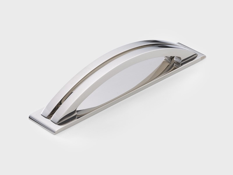 Мебельная ручка-скоба Armac Martin Gladesville полированный никель