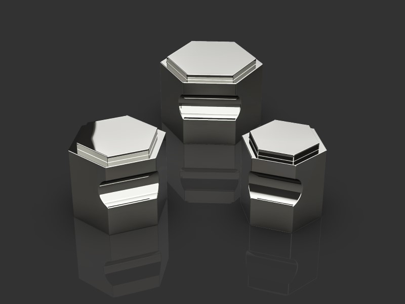 Мебельная ручка Oliver Knights Harriette CH I полированный никель