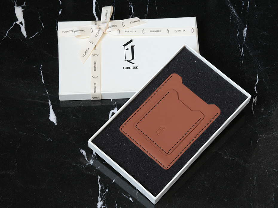 Обложка кожаная для автодокументов FURNITEKFG-0200411 в подарочной коробке