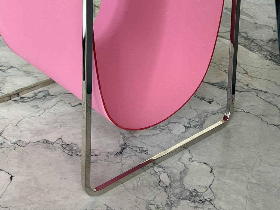 Подставка под сумки FG-180 полированный никель