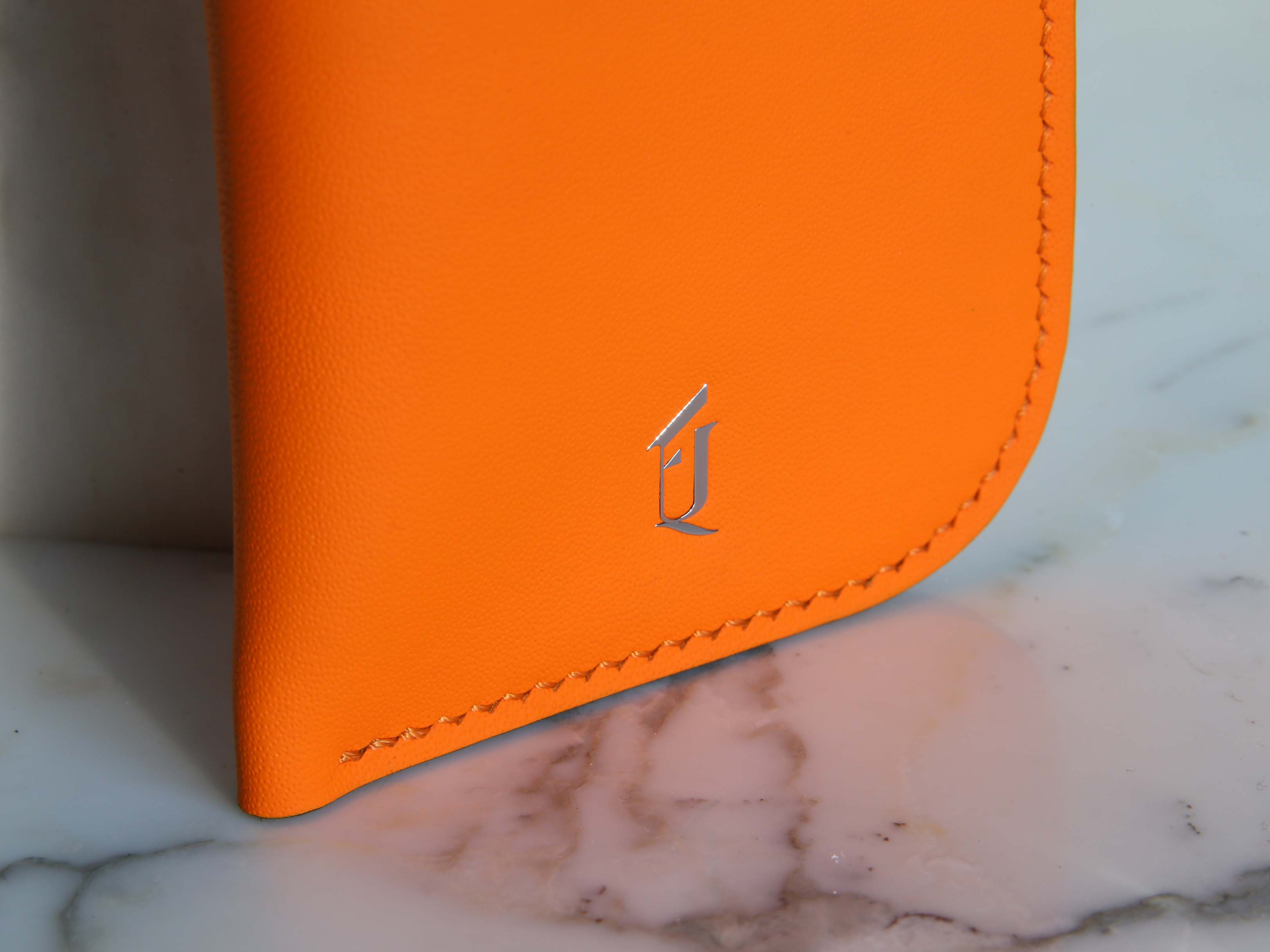 Футляр для очков FURNITEK FG-01015 Кожа - Elegans Vanity Arancio L №12