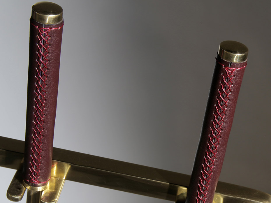 Каминный набор с дровницей FURNITEK FG-01112 полированная латунь