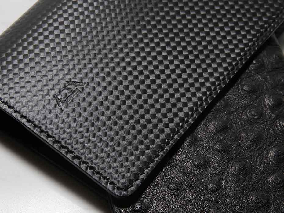 Обложка на паспорт FURNITEK модель FG-02028 из натуральной кожи цвет черный