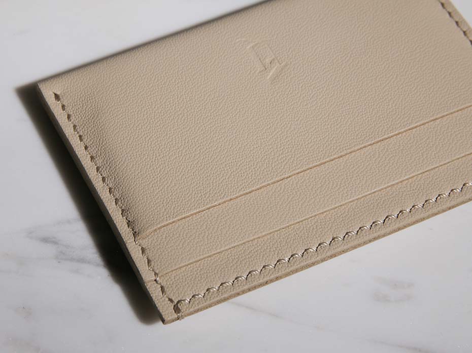 Картхолдер из натуральной кожи FURNITEK модель FG-041007 Elegans Power Beige, № 1