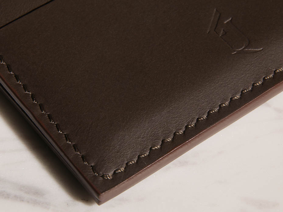 Картхолдер из натуральной кожи FURNITEK модель FG-041002 Nappa Truffel Braun №18