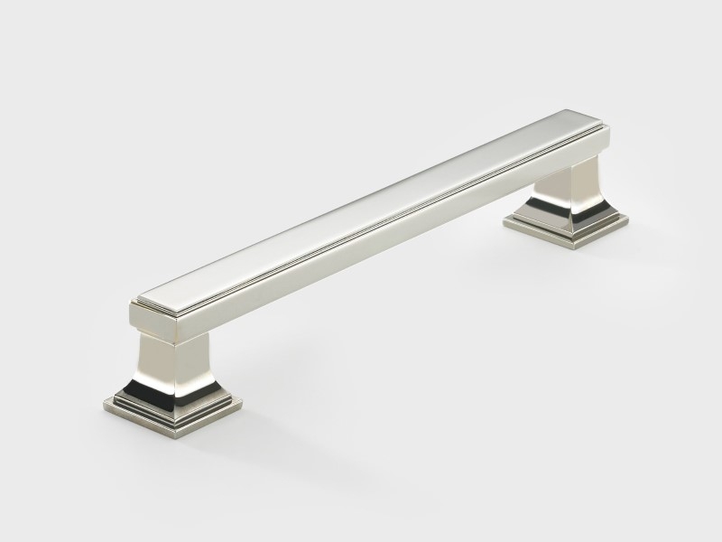 Мебельная ручка-скоба Armac Martin Jefferson полированный никель