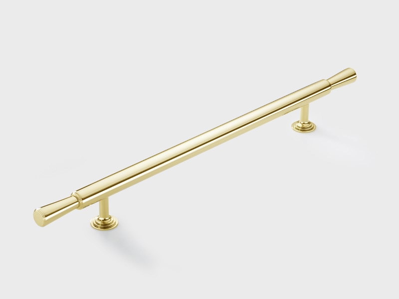 Мебельная ручка-скоба Armac Martin Lincoln полированная латунь