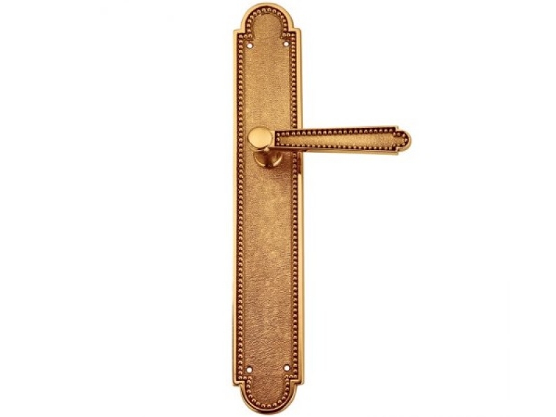 Дверная ручка на планке Enrico Cassina VIRGINIA C12210 французское золото