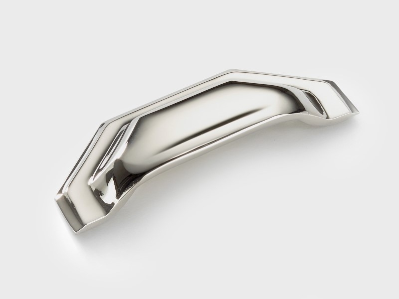 Мебельная ручка-ракушка Armac Martin 4093 полированный хром