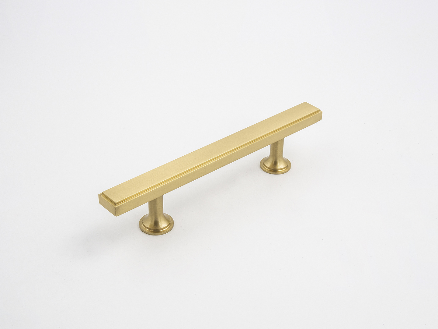 Мебельная ручка-скоба Armac Martin Rotunda 160 мм матовая латунь