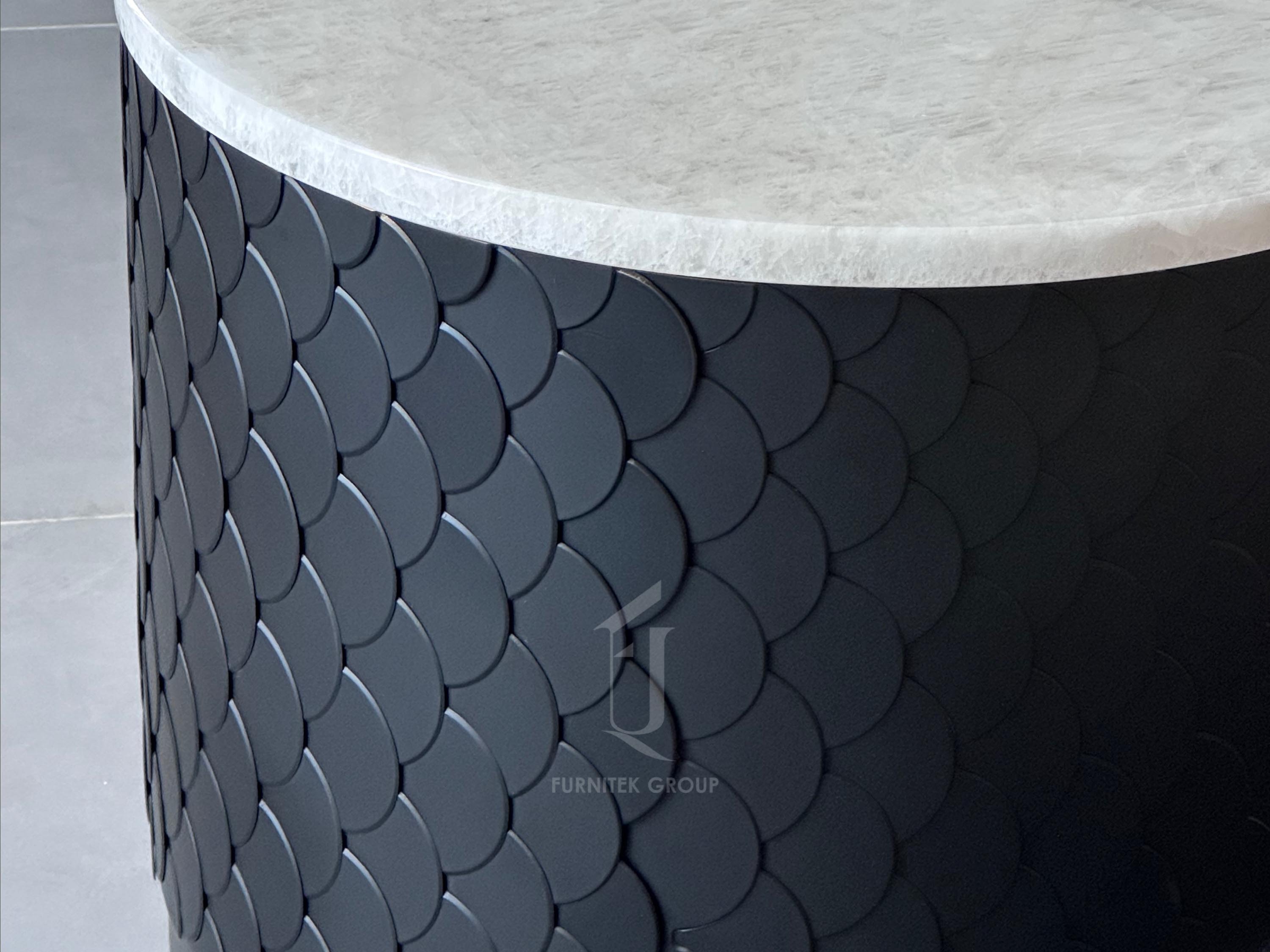 Стол журнальный Ar-Deco Furnitek FG-043 Кварцит