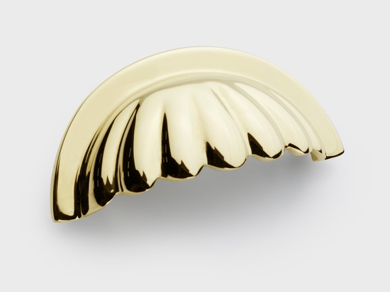 Мебельная ручка-раковина Armac Martin Aberdovey полированная латунь