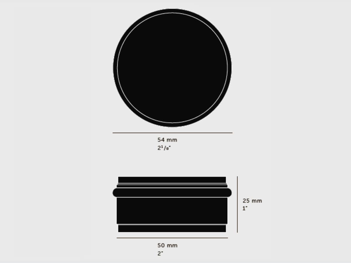 Ограничитель напольный Buster & Punch RDS-09271 бронза