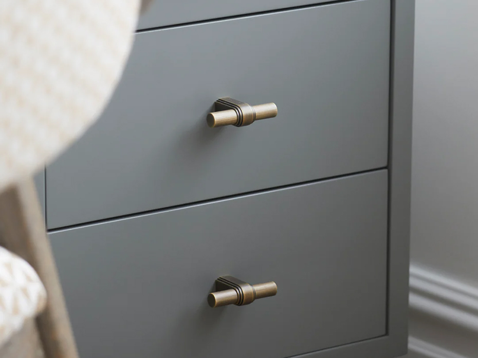 Мебельная ручка Т-образная Armac Martin Gaumont 64 мм матовая бронза