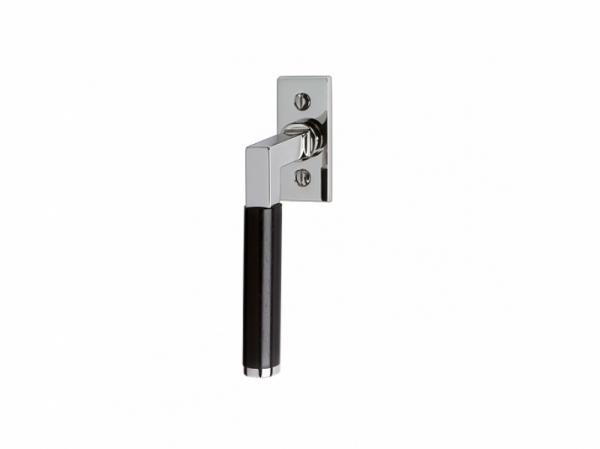 Оконная ручка P.Bisschop BAUHAUS Ebenholz 1920/R/72 полированный хром