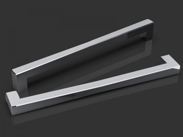 Дверная ручка-скоба Oliver Knights Bow PH матовый никель