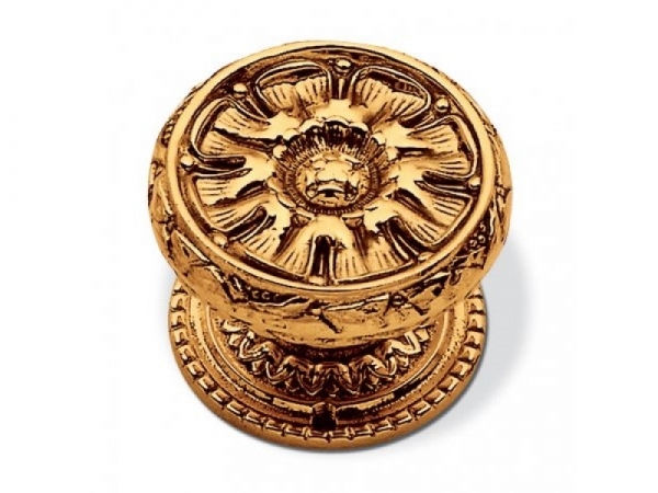 Дверная ручка-кноб Enrico Cassina C21100 золото 24к