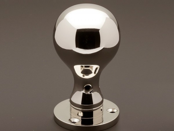 Дверная ручка-кноб Hamilton HK030-x-R030 полированный никель