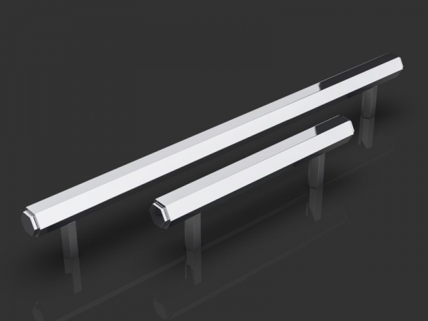 Мебельная ручка Oliver Knights Harriette CH II полированный никель