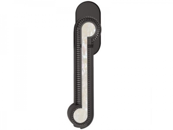 Оконная ручка Enrico Cassina MADREPERLA C03011 DK чернёная латунь