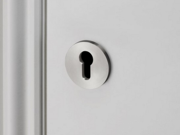 Накладка под цилиндр Buster & Punch UK-CYL-35-ST матовый хром