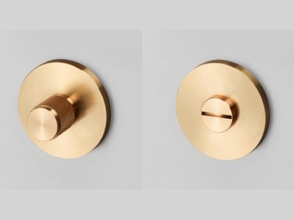 Сантехническая накладка Buster & Punch UK-TT-38-BR-A матовая латунь