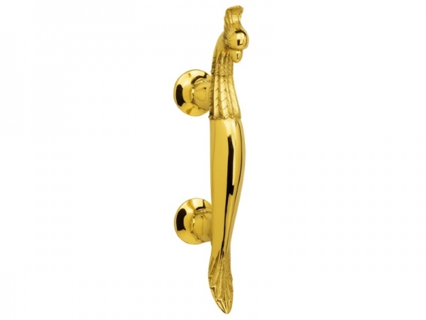 Дверная ручка-скоба P.Bisschop 2052 полированная латунь