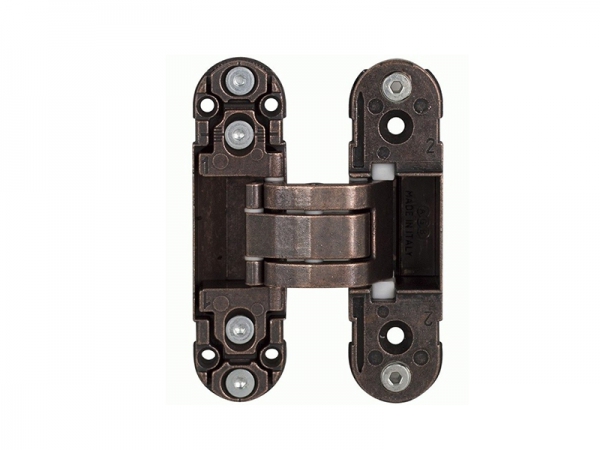 Петля скрытая AGB Eclipse 2.0 3D античная бронза