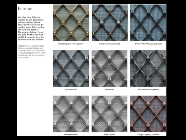 Английская решетка Armac Martin g202.54.sb латунь матовая 