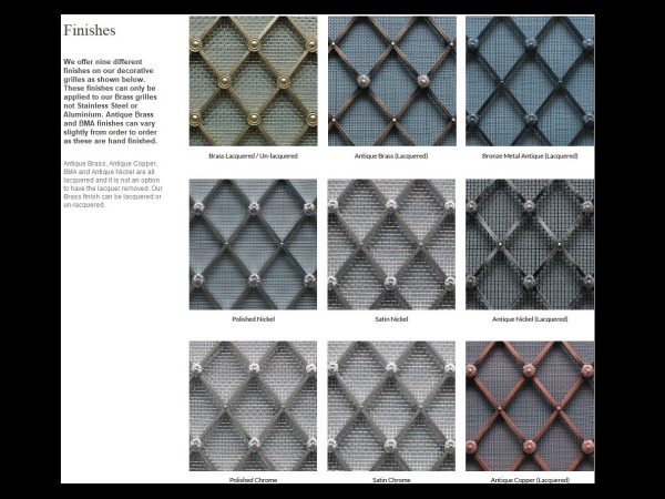 Английская решетка Armac Martin g200.25.cb  бронза