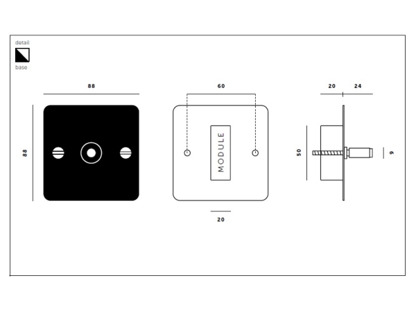 Выключатель тумблерный Buster & Punch одинарный UK-TO-CO-1G-SM-ST бронза матовая 