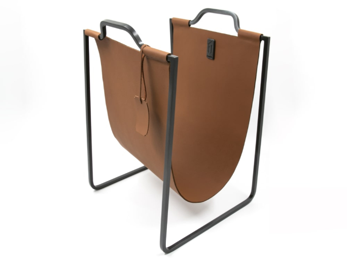 Подставка под сумки FG-108 чернёная латунь сатин