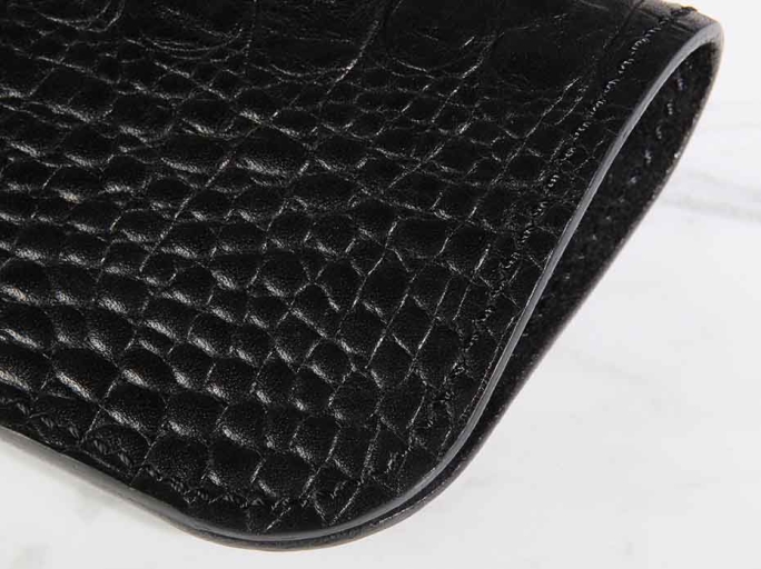 Футляр кожаный для очков FURNITEK FG-0102215 в подарочной коробке