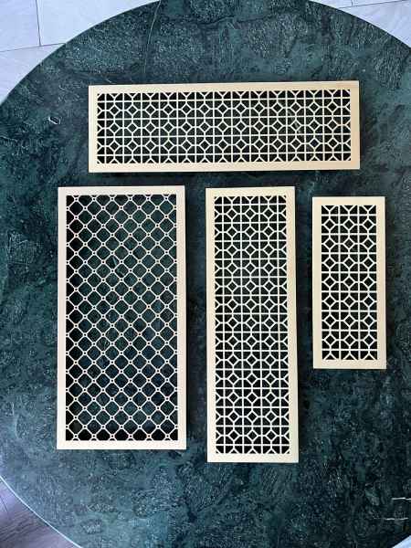 Мелаллические прорезные решётки